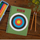 Suche nach bogenschießen kleine notizbücher Bullseye