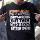 Suche nach hydrologe tshirts Wasser