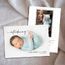 Suche nach neues baby kleine grußkarten Blau