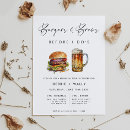 Suche nach burger und bier einladungen Modern