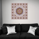 Suche nach mandalas poster Lila