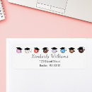 Suche nach schokolade rücksende aufkleber Personalisiert