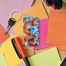 Suche nach blaue fische schlüsselanhänger Wasser