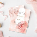 Suche nach rosa rosenhochzeit einladungen Botanisch