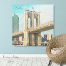 Suche nach brücken leinwandbilder Brooklyn brücke