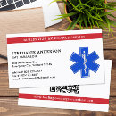Suche nach paramedic visitenkarten Krankenwagen
