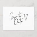 Suche nach herz save the date postkarten Minimal