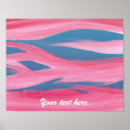 Suche nach rosa sonnenuntergang poster Blau