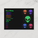 Suche nach alien visitenkarten Udo