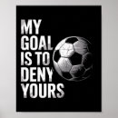 Suche nach zielen poster Fußballspieler
