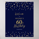 Suche nach sechzig geburtstag poster Begrüßungszeichen