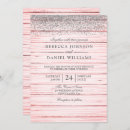 Suche nach rosa holz einladungen Rustikal