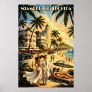 Suche nach miami beach poster Retro