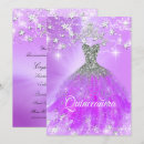 Suche nach purple einladungen Quinceanera