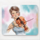 Suche nach geige mousepads Vintag