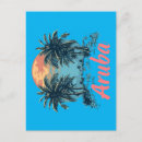 Suche nach aruba insel postkarten Tropisch