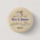Suche nach braut und bräutigam buttons Abzeichen