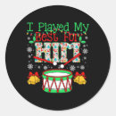 Suche nach drummer aufkleber Santa