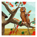 Suche nach eule in einem baum poster Rückgang