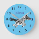 Suche nach afrikanische tiere wanduhren Zebra