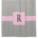 Suche nach rosa und grau dusch vorhänge Monogramm