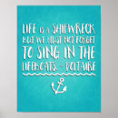 Suche nach schiffbruch poster Meer