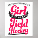 Suche nach mädchen hockey poster Hockeyfeld