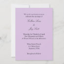 Suche nach lavender hochzeit einladungen Einfach