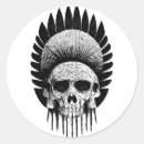 Suche nach schädel aufkleber Schwarz weiß