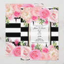 Suche nach schwarz weiße rosa hochzeit einladungen Blumen