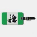 Suche nach mit panda gepäckanhänger Schwarz weiß