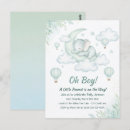 Suche nach grüner elefant postkarten Babyparty