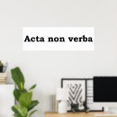 Suche nach acta Acta non verba