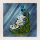 Suche nach smaragdgrünen puzzle Pfau