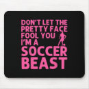 Suche nach mädchen fußball mousepads Stürmer