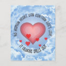 Suche nach liebe 14x11 flyer Herz