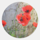 Suche nach baumstämme aufkleber Mohn