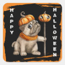 Suche nach halloween mops aufkleber Tricksen oder behandeln