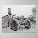 Suche nach vintager traktor poster Retro