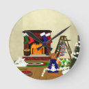 Suche nach weihnachtsbäume wanduhren Weihnachtsdekoration