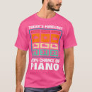 Suche nach klavierspieler tshirts Klaviertastatur
