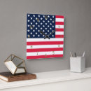 Suche nach ruhmstern wanduhren Amerikanische flagge