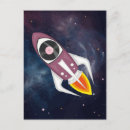 Suche nach raketen postkarten Galaxie
