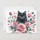 Suche nach rosa katze postkarten Elegant