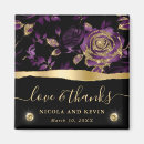 Suche nach lila hochzeit magnete Gold