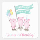 Suche nach rosa schwein aufkleber Geburtstag