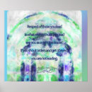 Suche nach respekt poster Ermutigung