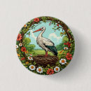 Suche nach storch buttons Vogel