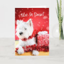 Suche nach weißer terrier karten Niedlich