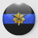 Suche nach polizei wanduhren Dünne blaue linie
